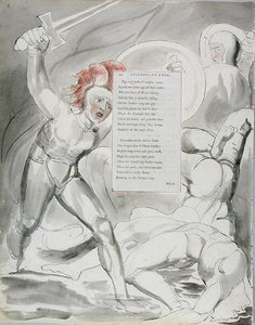 The Triumphs of Owen, design 90 from The Poems of Thomas Gray, 1797-98